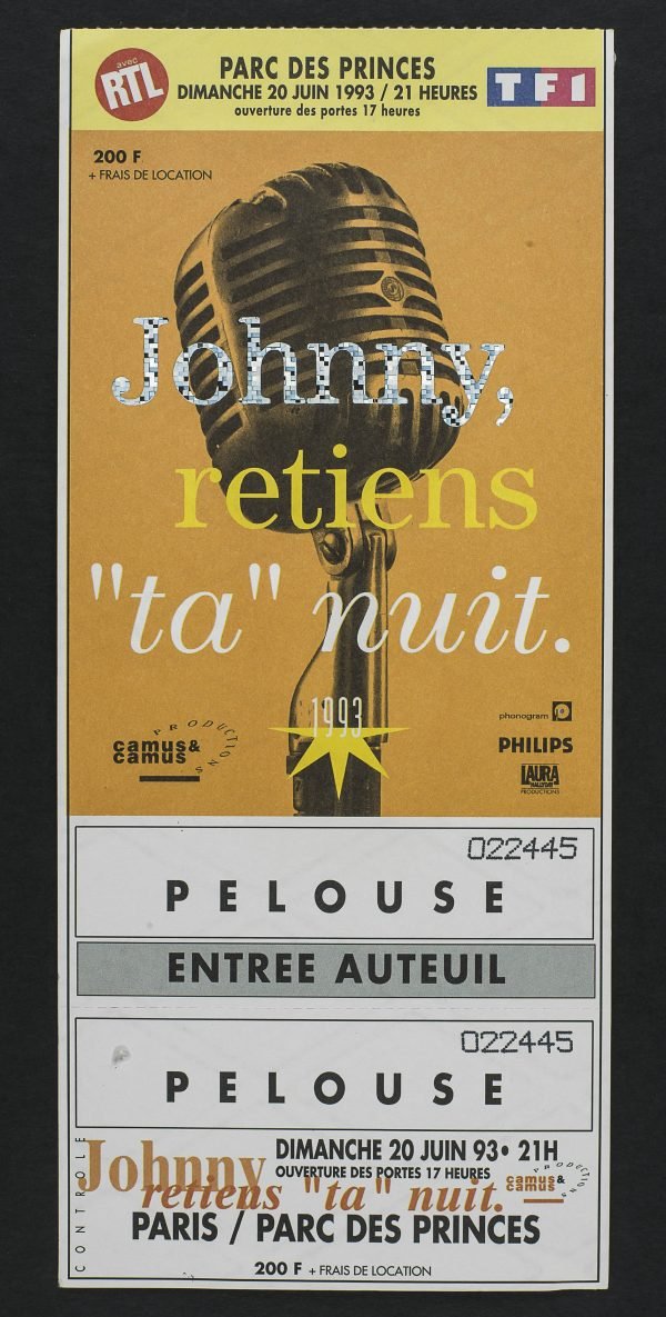 TICKET - FREDDIE MERCURY TRIBUTE CONCERT WEMBLEY STADIUM 1992 – Image 2