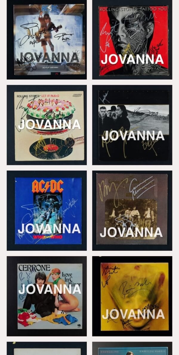 LOCATION DES POCHETTES VINYLES & DES PHOTOS ORIGINALES DÉDICACÉES - ENCADRÉES – Image 9