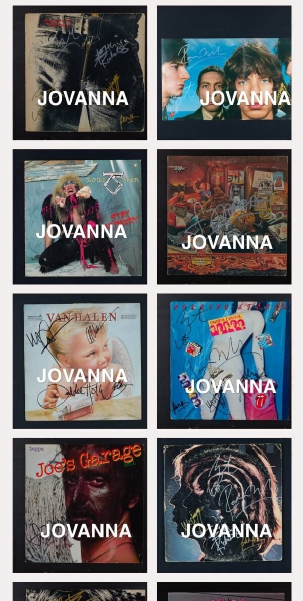 LOCATION DES POCHETTES VINYLES & DES PHOTOS ORIGINALES DÉDICACÉES - ENCADRÉES – Image 15
