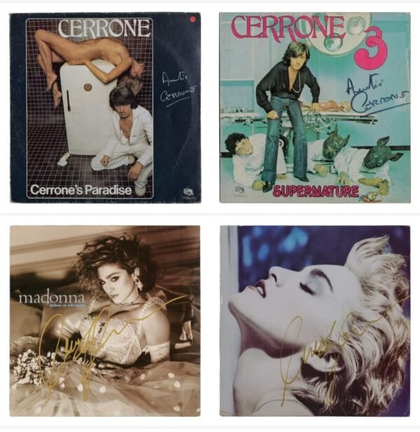 LOCATION DES POCHETTES VINYLES & DES PHOTOS ORIGINALES DÉDICACÉES - ENCADRÉES – Image 73