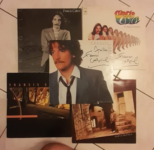 LOCATION DES POCHETTES VINYLES & DES PHOTOS ORIGINALES DÉDICACÉES - ENCADRÉES – Image 56